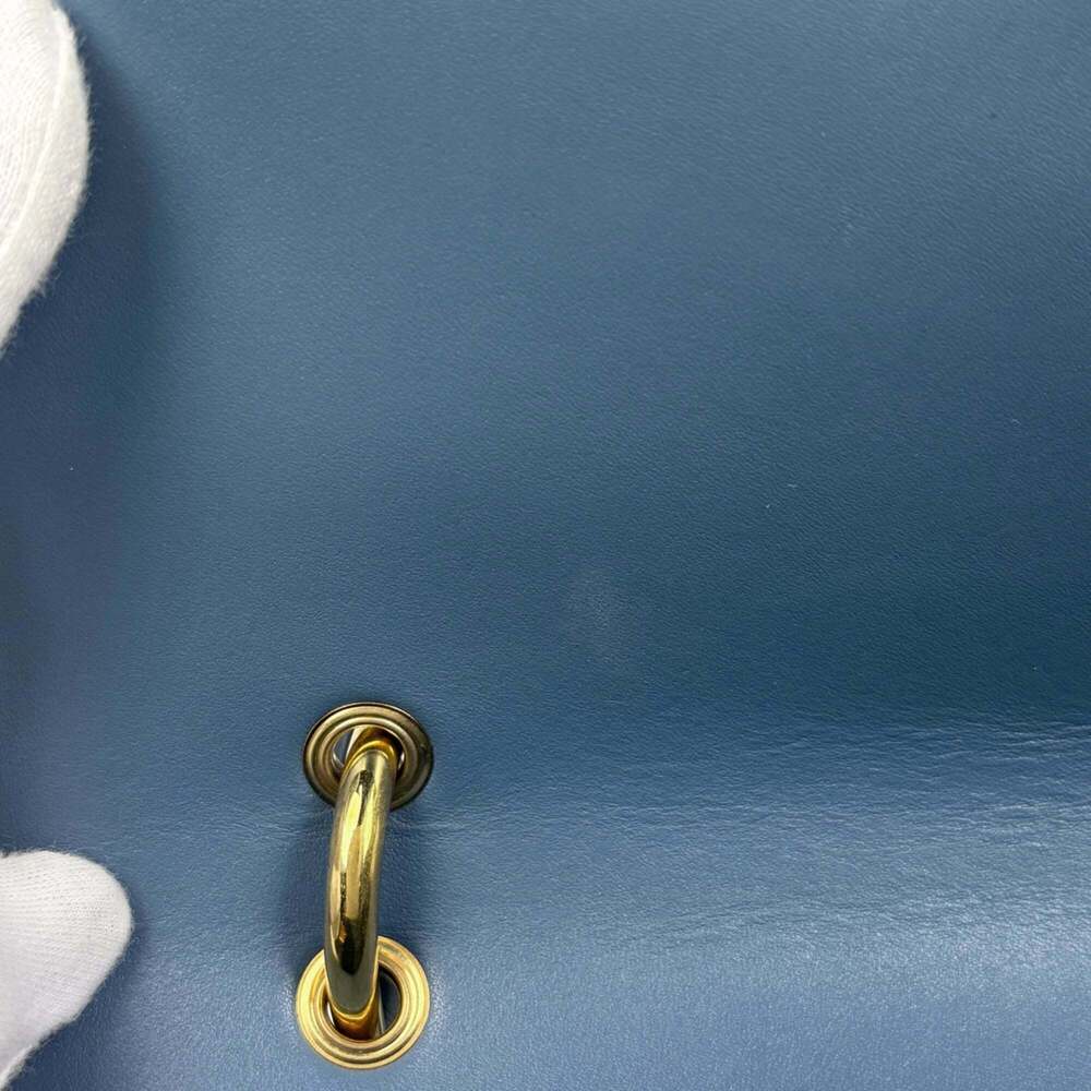 Louis Vuitton Tarantue One-Shoulder Handbag, Suhali Blue, M91821, Women's - Picture 9 of 10